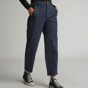 NWT Everlane The Utility Barrel Pant in Navy Blue